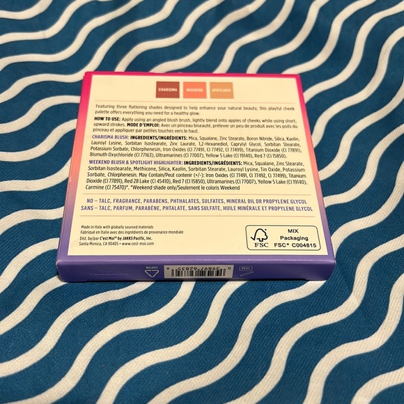 C’est Moi 3 Shade Cheek Palate 10.5 G/0.37 OZ. - Picture 5 of 8